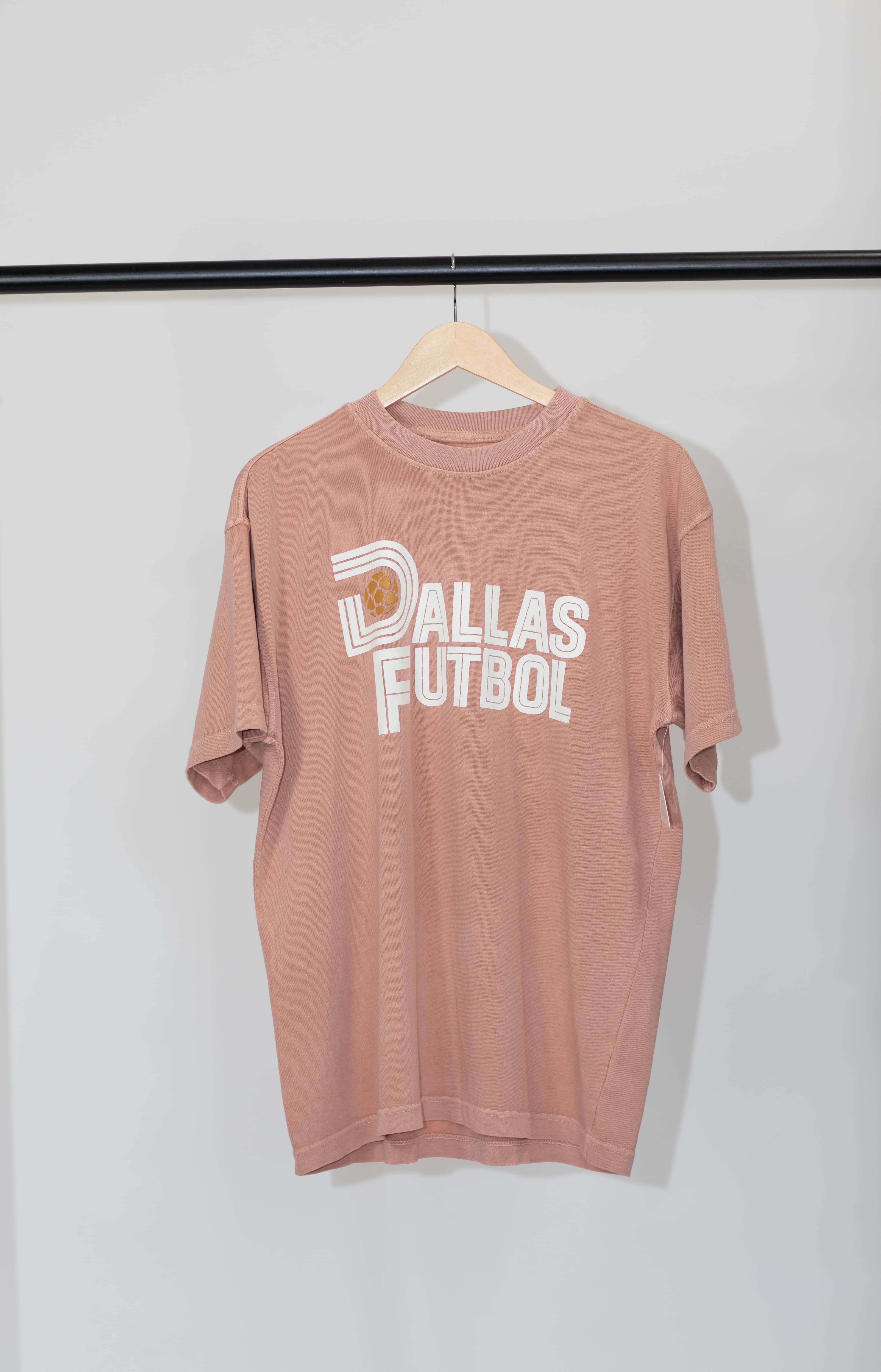 Washed Red - Dallas Futbol Tee